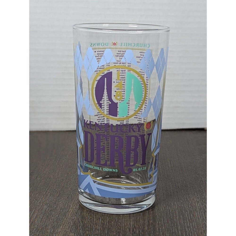 Kentucky Derby 148 Mint Julep Glass Souvenir Horse Racing 2022 Souvenir